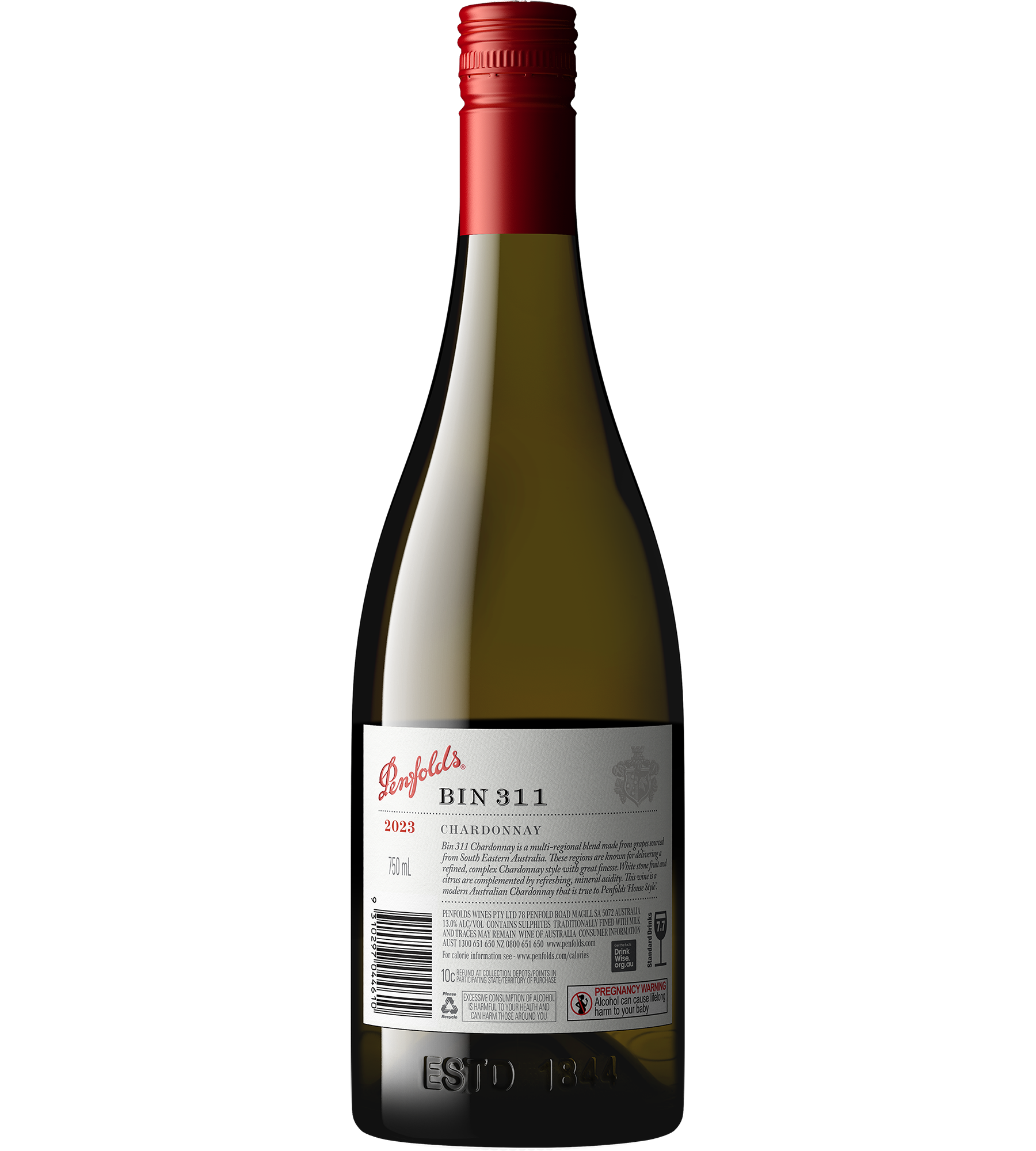 Bin 311 Chardonnay 2023 | Penfolds White Wine | Penfolds Wines