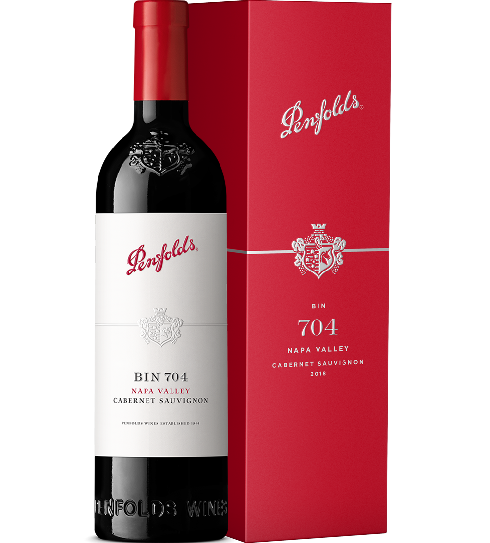 Penfolds Bin 704 Napa Valley Cabernet Sauvignon 2018 Giftbox | Penfolds ...